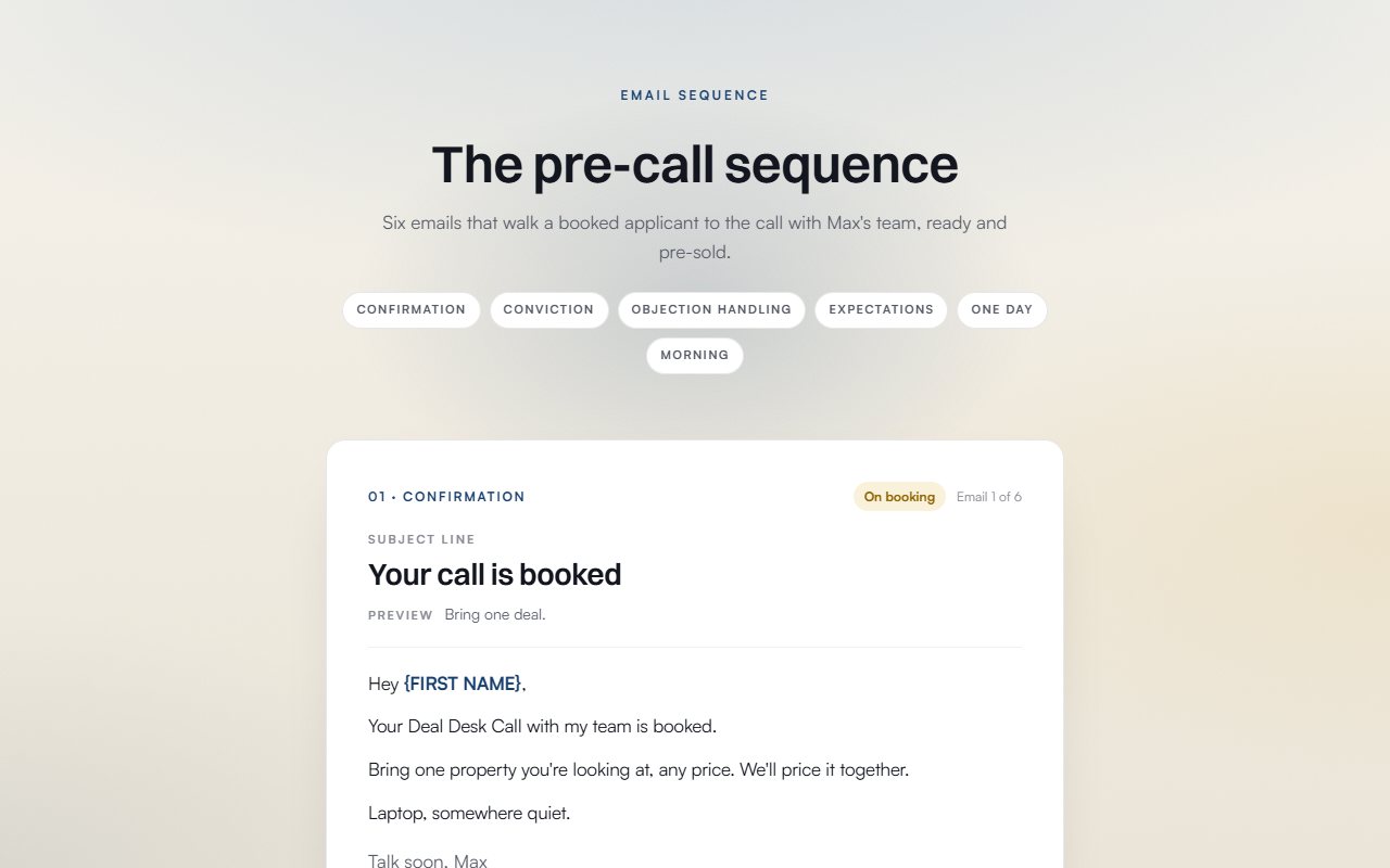 Pre-call preview